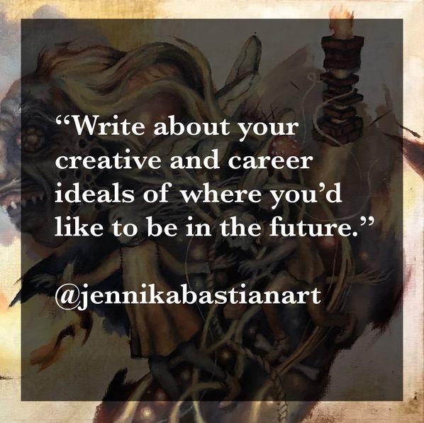 Creator of the Month March Quote from Jennika Bastian, Week 2